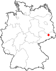 Karte Tauscha bei Großenhain